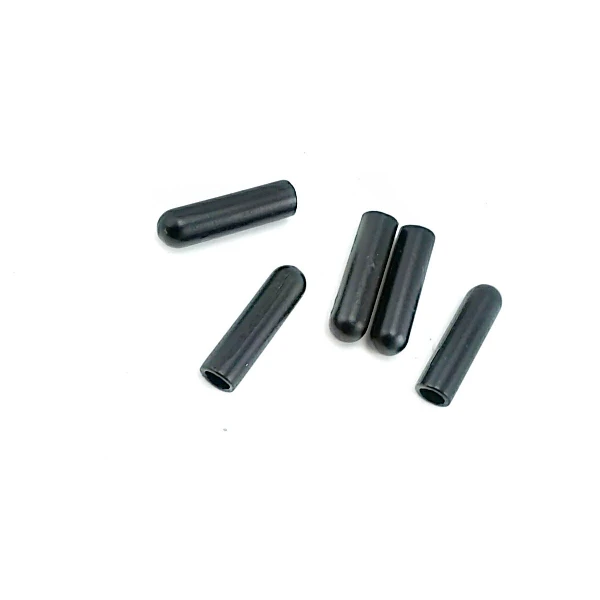 Siyah Bağcık Ucu Metal 5 mm Çap 20 mm Boy E 2092