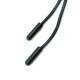 Siyah Bağcık Ucu Metal 5 mm Çap 20 mm Boy E 2092