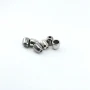 Cord end metal diameter conical shape 7 mm length 10 mm E 213