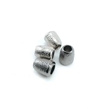 Metal Cord End 5 mm Hole Diameter Zinc Alloy  E 283