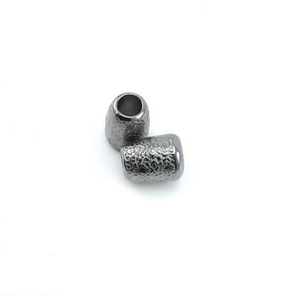 Bağucu 5 mm Delik Çapı Metal Kordon Ucu E 283