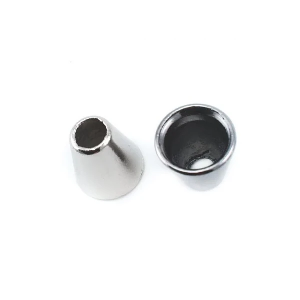 Metal cord end diameter 4 mm length 10 mm