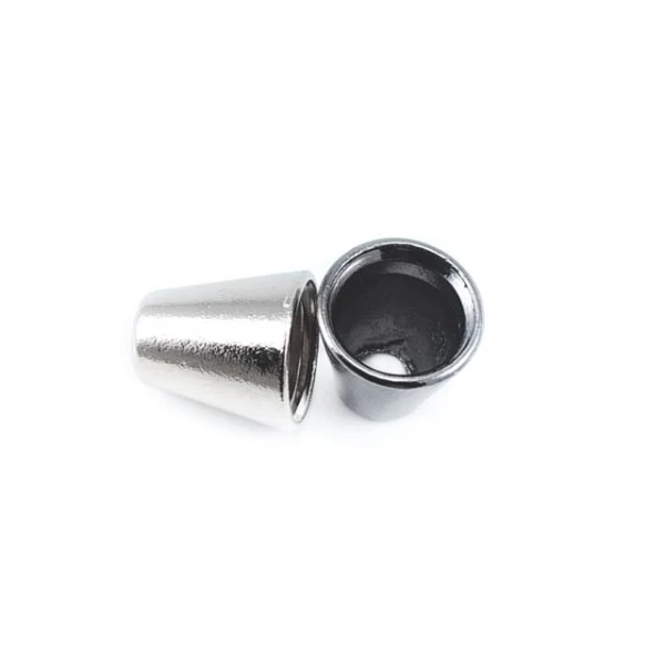 Metal cord end diameter 4 mm length 10 mm