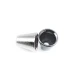 Metal cord end diameter 4 mm length 10 mm