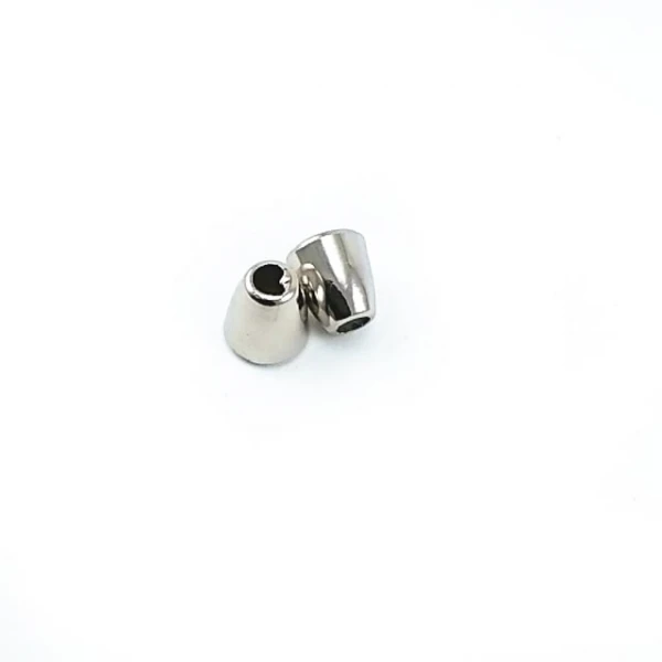 Cord End Diameter 4 mm Length 9 mm Metal Cord End E 93 Cord End Diameter 4 mm Length 9 mm Metal Cord End E 93
