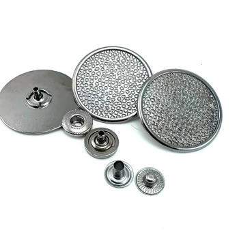 Snap Fasteners Button Patterned 34 mm 54 L B 28