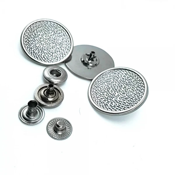 Dış Giyim Çıtçıtı Desenli Çıtçıt 27 mm  43 boy B 29