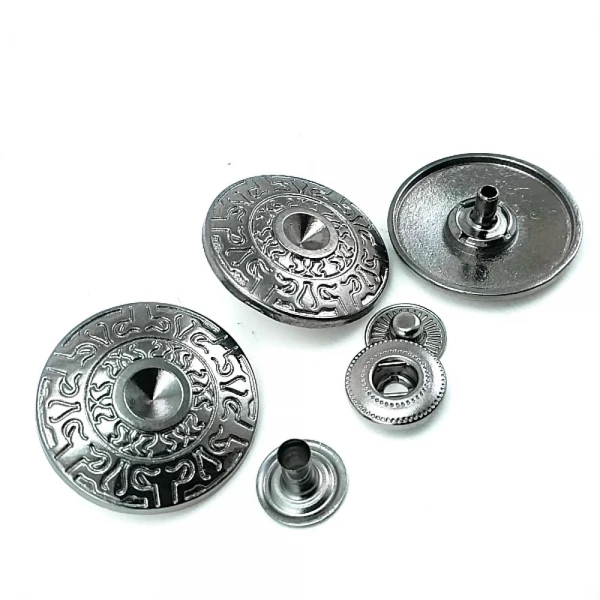 Rhinestone Snap Button for Jacket and Coat Button 26 mm 42 L  B 47
