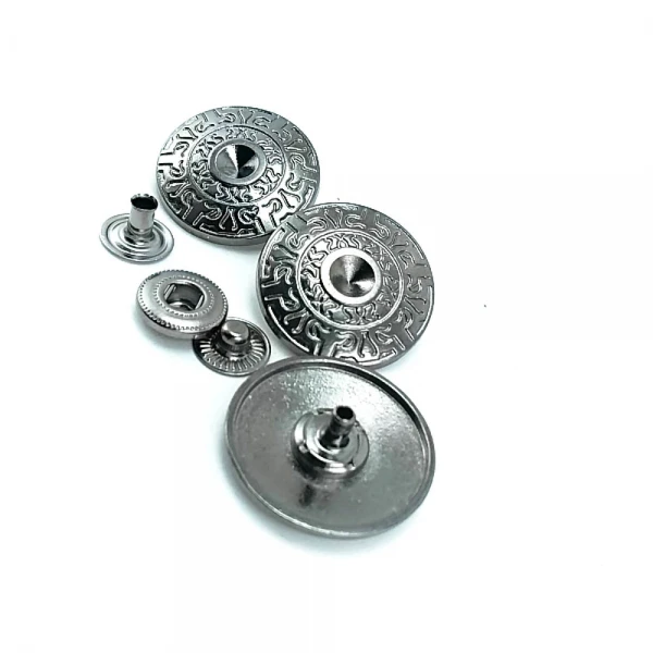 Rhinestone Snap Button for Jacket and Coat Button 26 mm 42 L  B 47