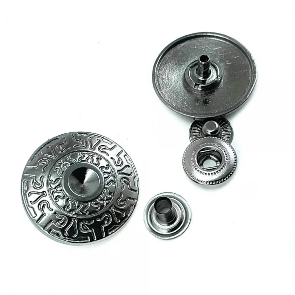 Rhinestone Snap Button for Jacket and Coat Button 26 mm 42 L  B 47