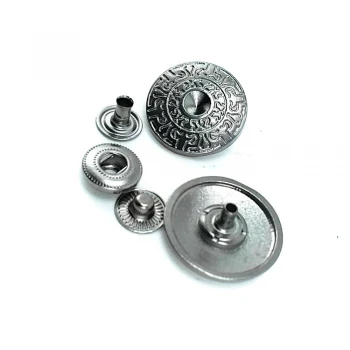 Rhinestone Snap Fasteners Button for Coat 23 mm 36 L B 48