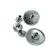 Rhinestone Snap Fasteners Button for Coat 23 mm 36 L B 48