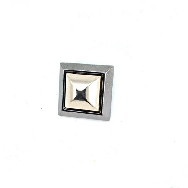 Kare Şekil Çift Renk Mont Çıtçıtı 20 x 20 mm B 67