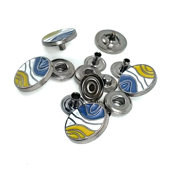 Çıtçıt Düğme Mineli Renkli Çıtçıt Düğme 17 mm B 88