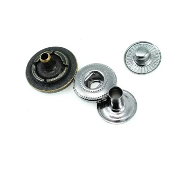 Line Pattern Snap Fasteners Button Coat Snap 15 mm - 24 L E 1025