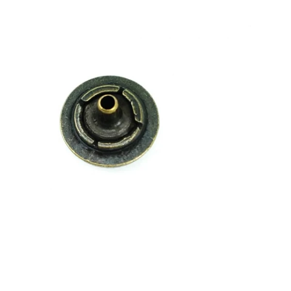 Çizgi Desenli Çıtçıt Düğme Mont Çıtçıtı 15 mm - 24 boy E 1025