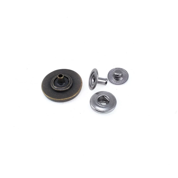 20 mm 32 boy Düz Para Şekil Çıt çıt Düğme E 1261