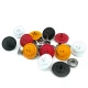 18 mm - 29 L Metal Crown Patterned Snap Button E 1466 18 mm - 29 L Metal Crown Patterned Snap Button E 1466