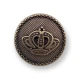 Crown Logo Snap Fasteners Button 15 mm - 24 L E 1467 Crown Logo Snap Fasteners Button 15 mm - 24 L E 1467