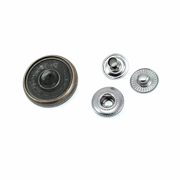 Enamel Jacket and Coat Snap Fasteners Button 23 mm - 36 L E 1473