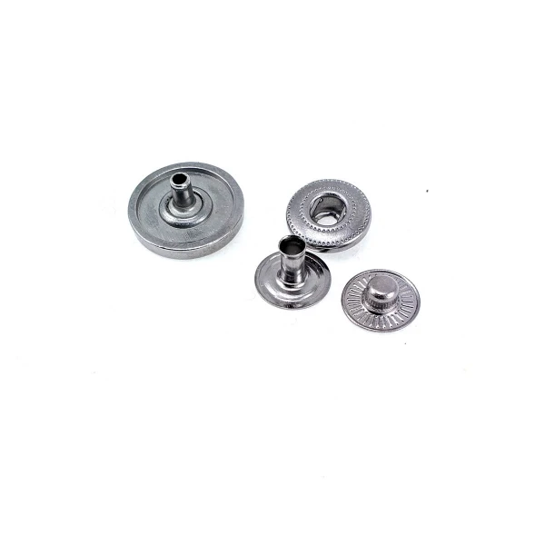 Convex Snap Fasteners Zamak Snap Buttons 15 mm 24 L E 1477