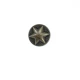 Metal Yıldız Tasarımlı Çıt çıt Düğme 17 mm - 27 boy E 1482