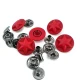Metal Yıldız Tasarımlı Çıt çıt Düğme Mat Boya 17 mm - 27 boy E 1482 MN