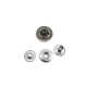 Striped Patterned Aesthetic Jacket and Coat Snap Fasteners Button 21 mm - 34 L E 1528