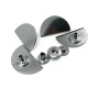 Yarım Daire Şekil Dış Giyim Çıtçıtı 30 x 17 mm E 1579