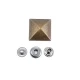 Pyramid Shape Snap Fasteners Button 24x24 mm E 1696 Pyramid Shape Snap Fasteners Button 24x24 mm E 1696