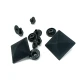 Piramit Şekil Çıtçıt Düğme 19 x 19 mm E 1697
