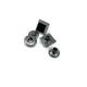11 x 11 mm square shape metal snap button