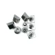 11 x 11 mm square shape metal snap button