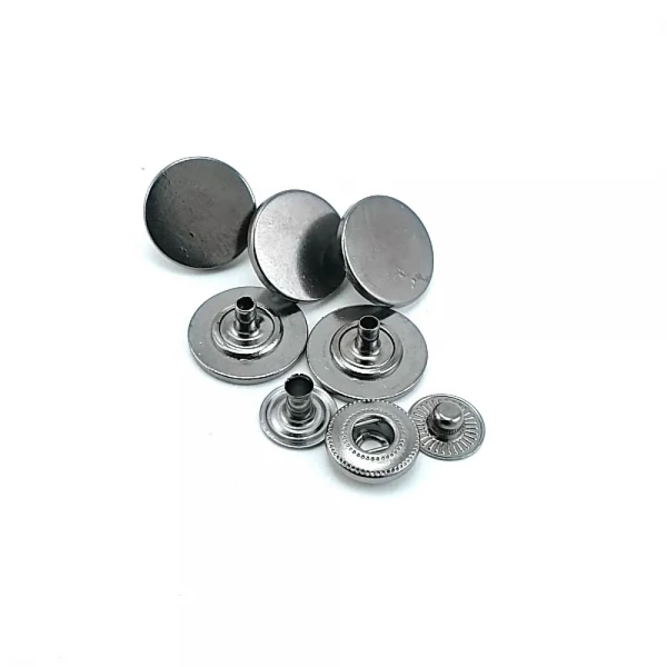 Flat Coin Type Snap Button 17 mm - 28 L E 1717