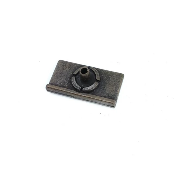 Coat Snap Fasteners Button Rectangle Design 23 x 12 mm E 174