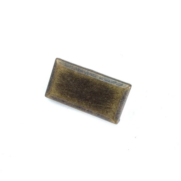 Coat Snap Fasteners Button Rectangle Design 23 x 12 mm E 174