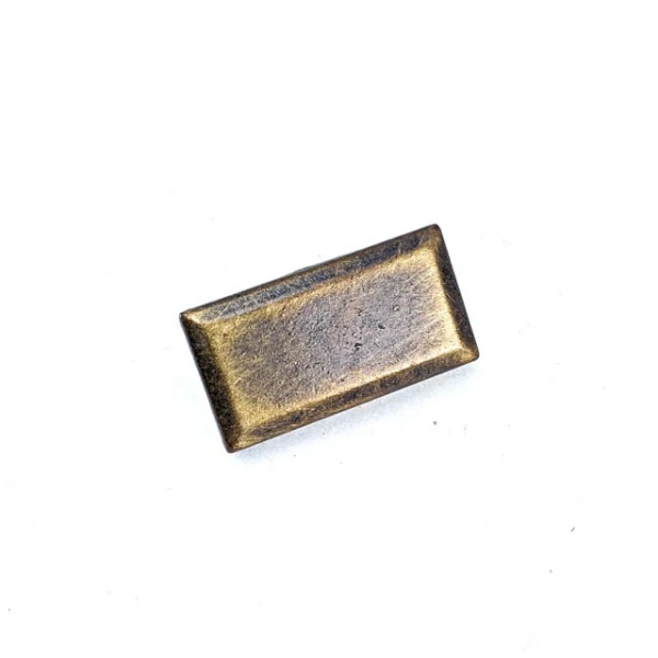 Coat Snap Fasteners Button Rectangle Design 23 x 12 mm E 174