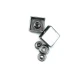 Square Shape Snap Fasteners Button 18 x 18 mm E 1748