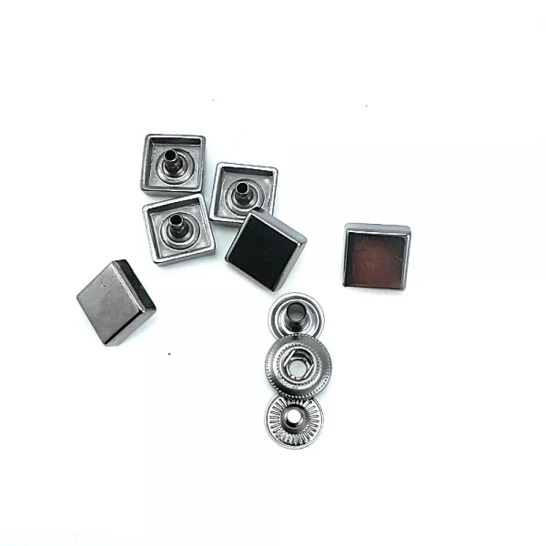 Square Snap Buttons 11 x 11 mm E 1780
