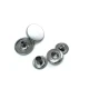 Flat Coin Shape Snap Fasteners Button 15 mm - 24 L E 1784