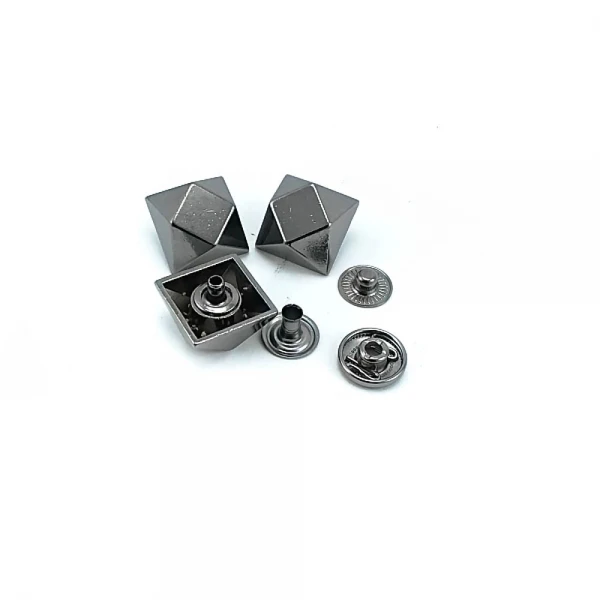 Square Shape Snap Fasteners Button 16 x 16 mm E 1897 Square Shape Snap Fasteners Button 16 x 16 mm E 1897