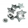 Star Shaped Snap Fasteners Button 24 mm - 38 L E 1903