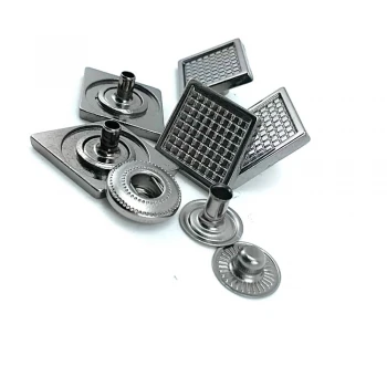 Aesthetic Coat Snap Fasteners Button 16 x 16 mm E 1947