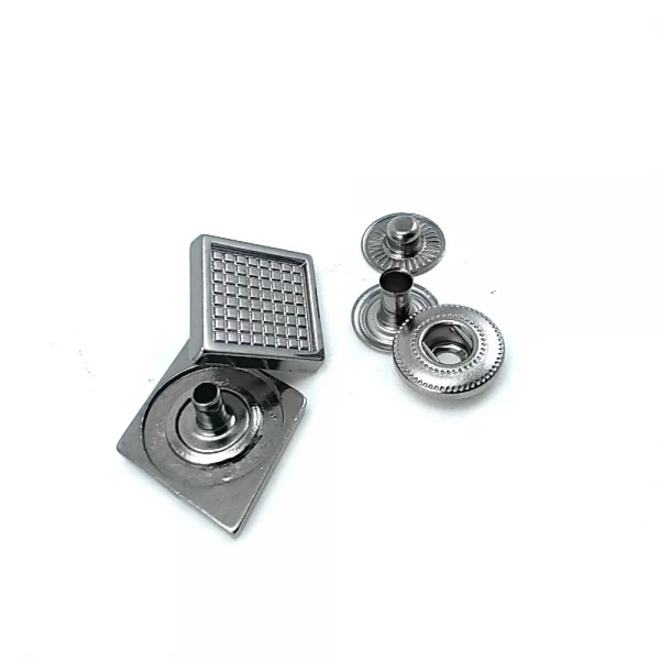 Aesthetic Coat Snap Fasteners Button 16 x 16 mm E 1947