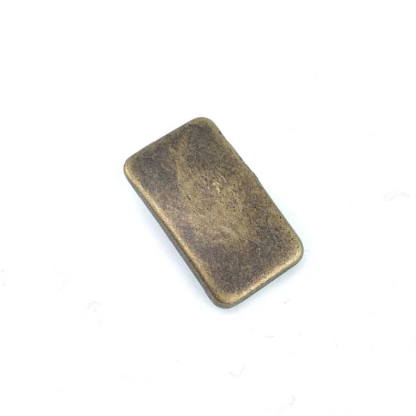 Metal Snap Fasteners Button Rectangle Design 23 x 13 mm E 198