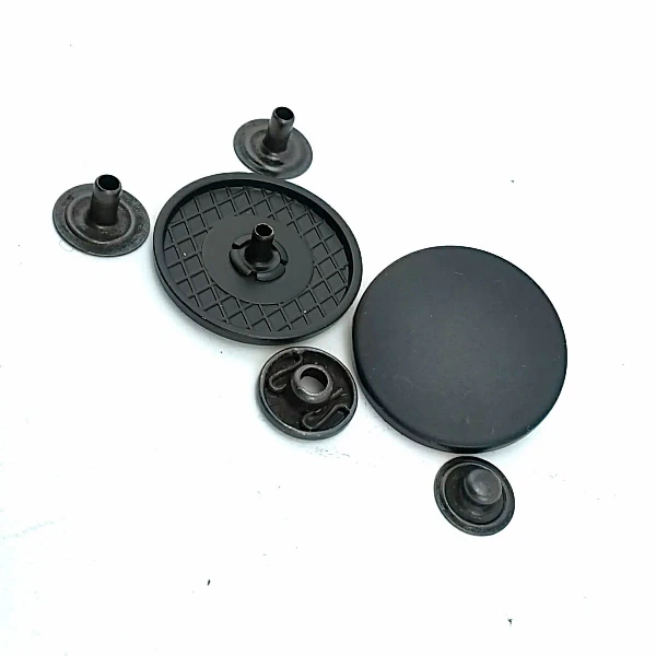 Flat Coin Shape Snap Fasteners Button Outerwear Snap 28 mm - 45 L E 2020