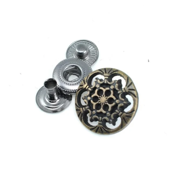 Snap Button Coat and Bag Snap Fasteners Aesthetic Design 18 mm 28 L E 203 Snap Button Coat and Bag Snap Fasteners Aesthetic Design 18 mm 28 L E 203