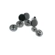 Flat Coin Shape Snap Fasteners Button 13 mm - 22 L E 2040