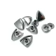 Snap Fastener Button Shield Design 15 x 13 mm E 2064