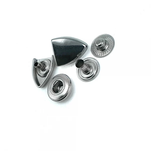 Snap Fastener Button Shield Design 15 x 13 mm E 2064